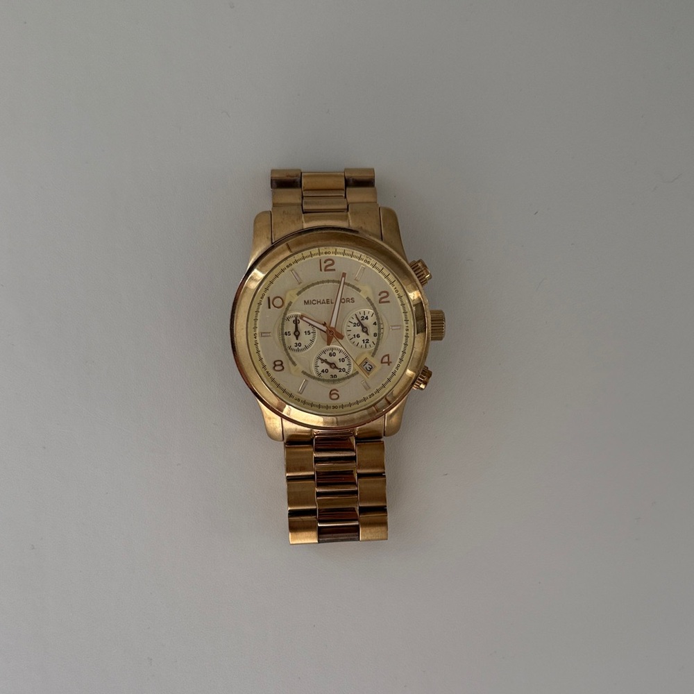 Michael Kors Gold Chronograph Watch